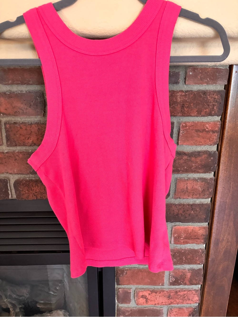 Old Navy Ribbed Tank Top - Bright Pink
